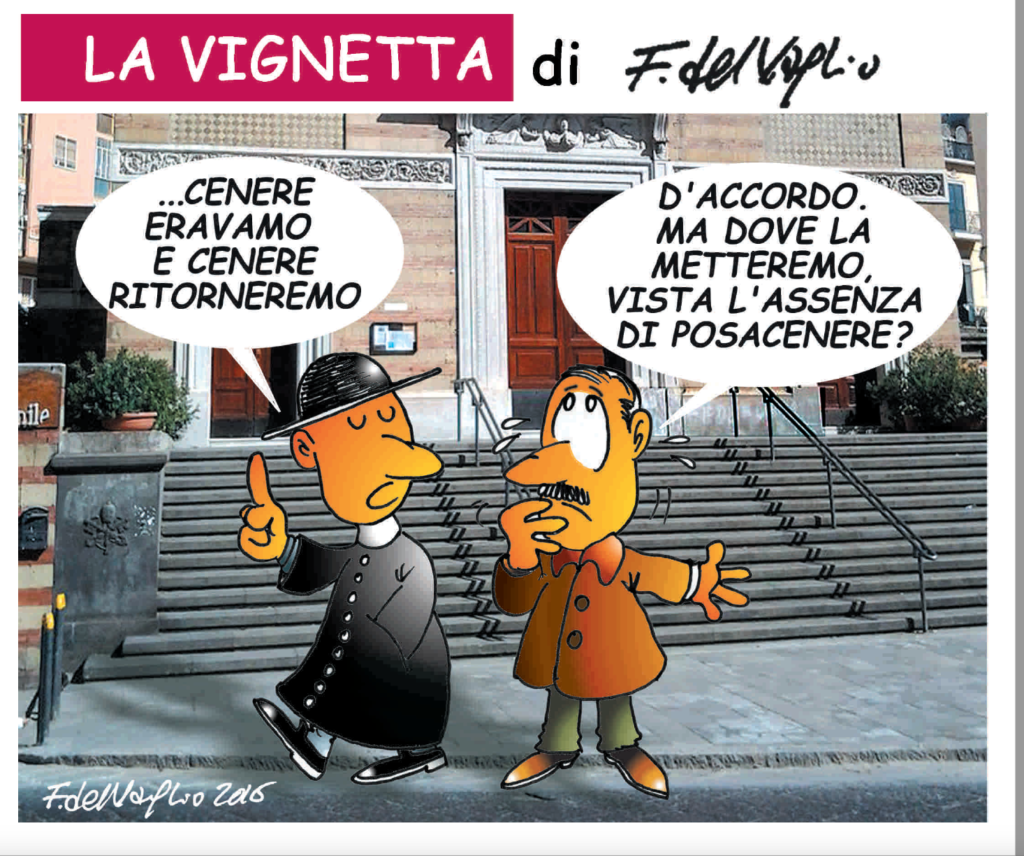 La Vignetta di Del Vaglio per Vomero Magazine 