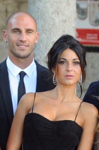 Paolo Cannavaro e la moglie Cristina